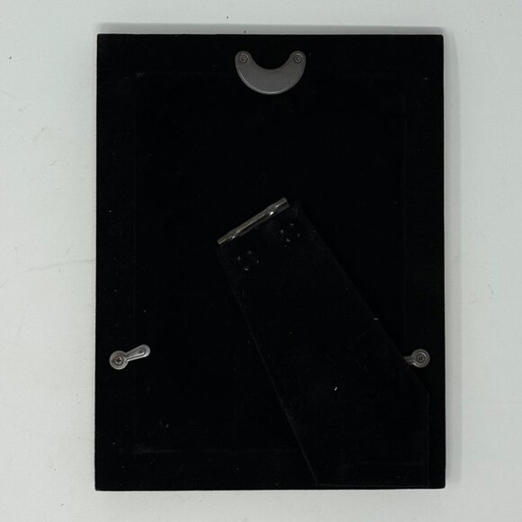 Vintage Photo Frame JENNIFER MOORE Silver Gold Art Deco 5x7 Picture Frame NEW - Picture 3 of 3